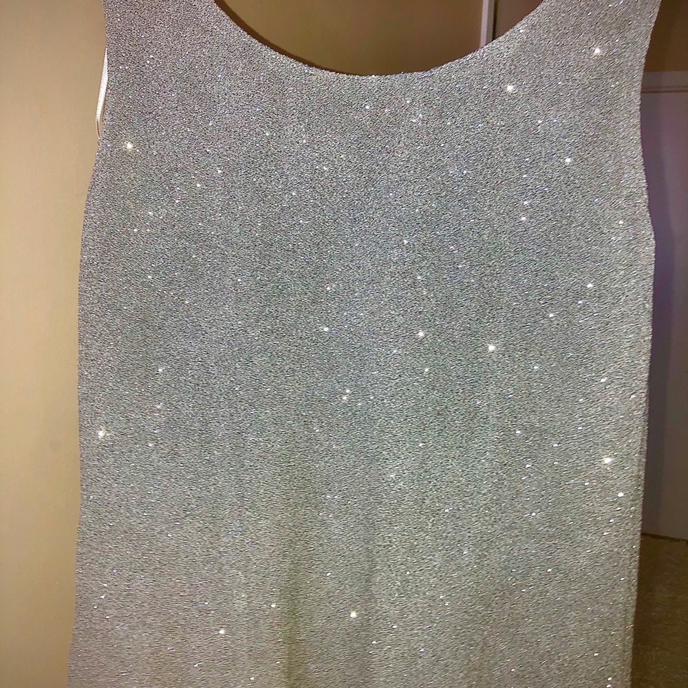 Lovely Silver Top R&M Richards M/L - Picture 5 of 8